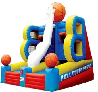 Used Full Court Press inflatable basketball shooting game for sale North Carolina