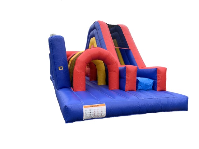 Used 30 foot Venom Radical Run inflatable obstacle course for sale
